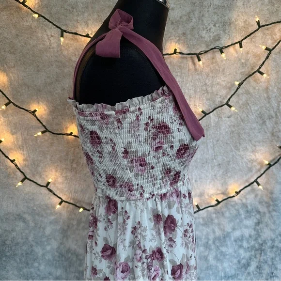 NWT Altar'd State Pink Floral Dress - Picture 8 of 16